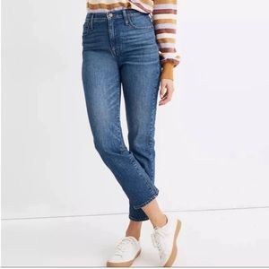 Madewell Classic Straight Jean in Coldbrook Wash